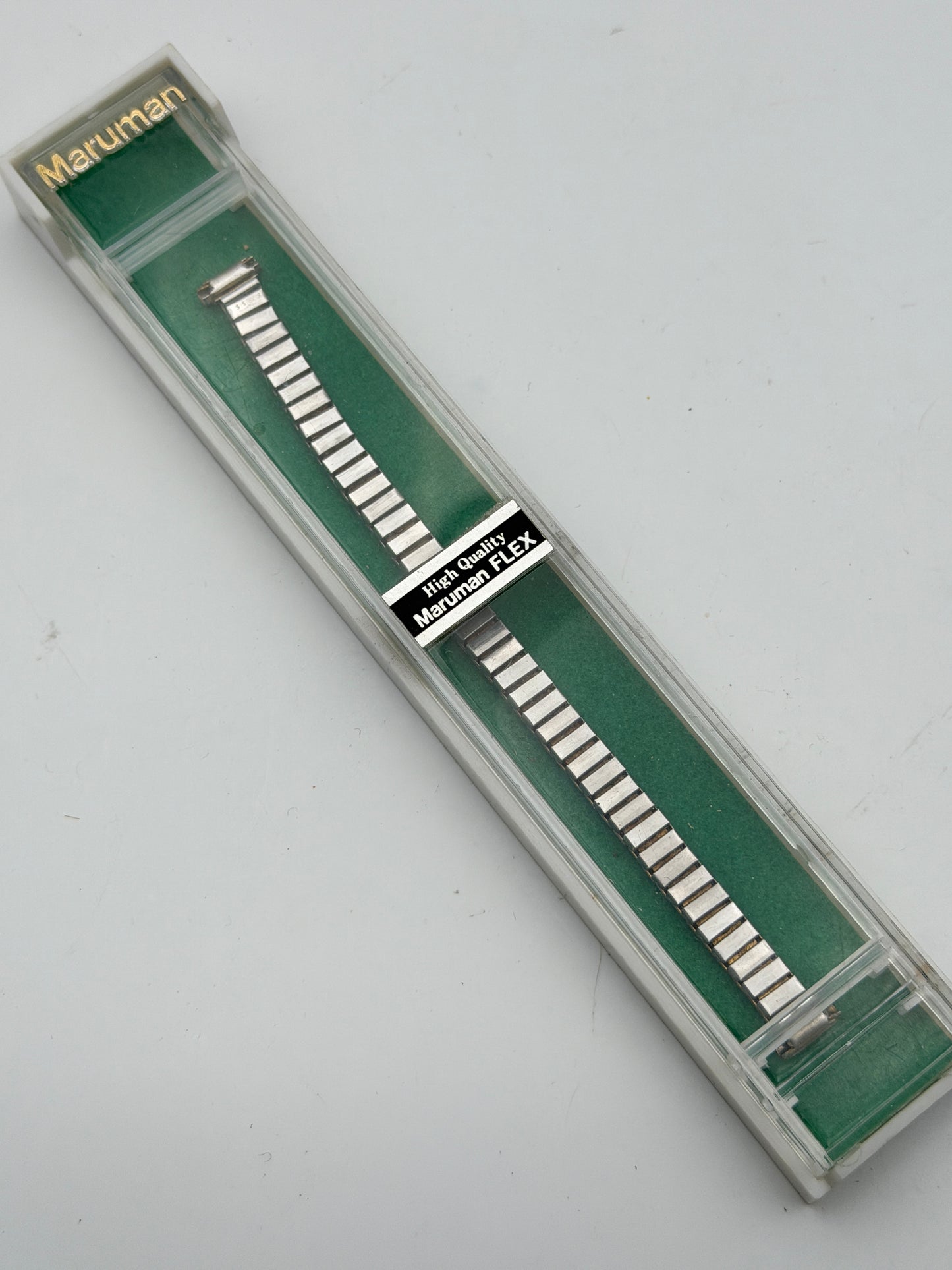 maruman 10-7mm molla cinturino strap steel bracciale