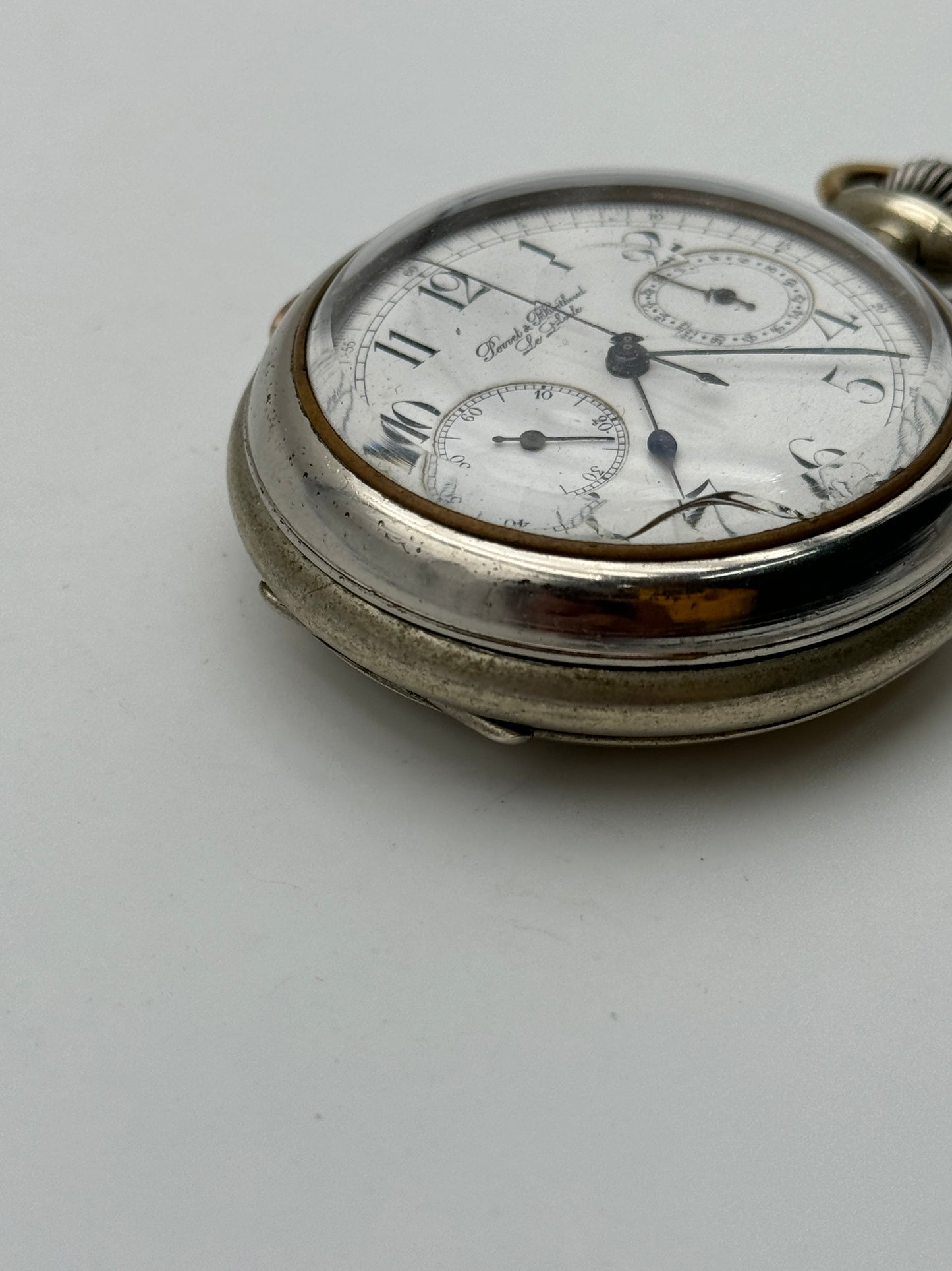 Berthoud da tasca cronografo con ripetizione minuti minute repeater chrono pocket watch