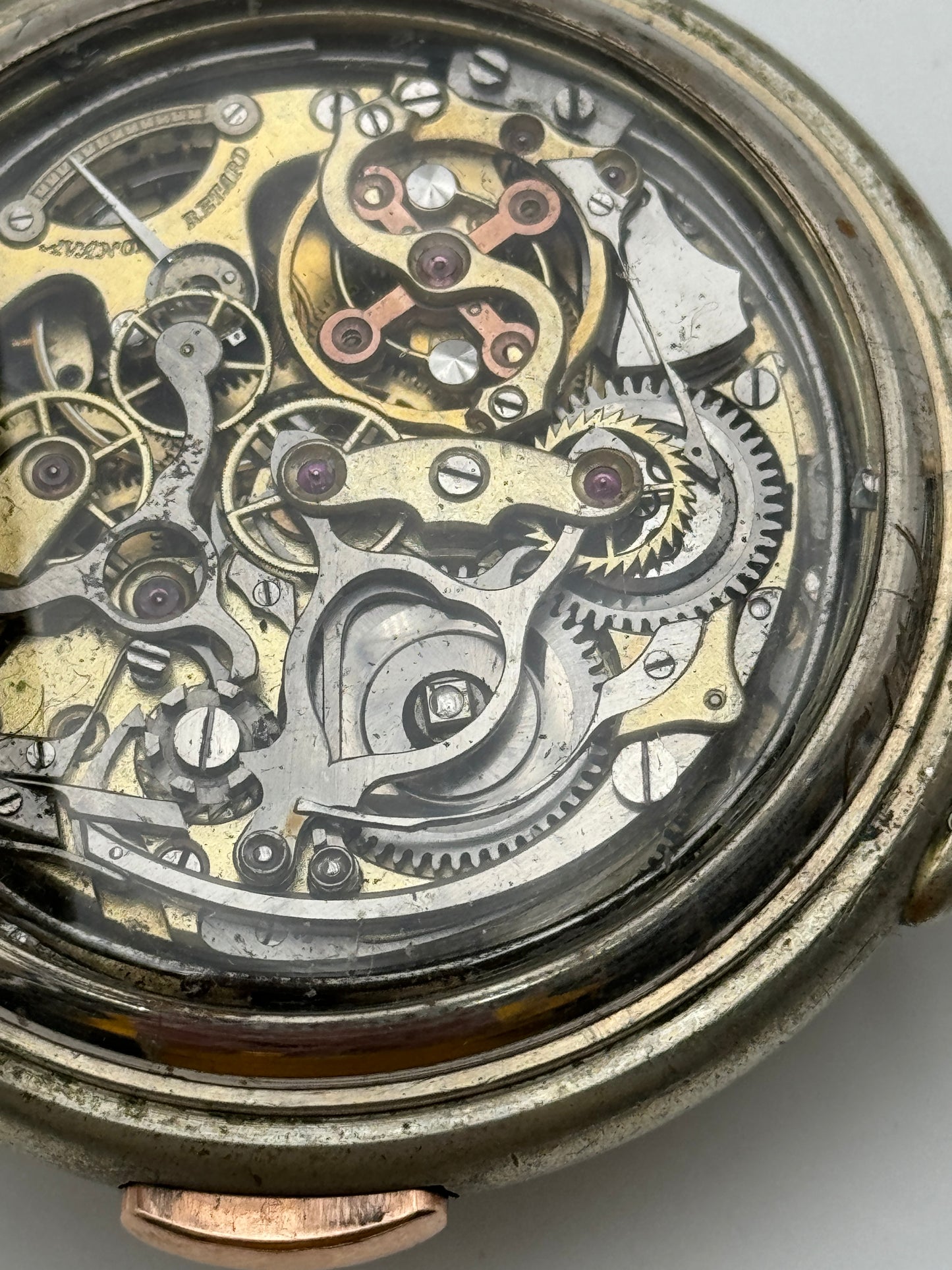 Berthoud da tasca cronografo con ripetizione minuti minute repeater chrono pocket watch