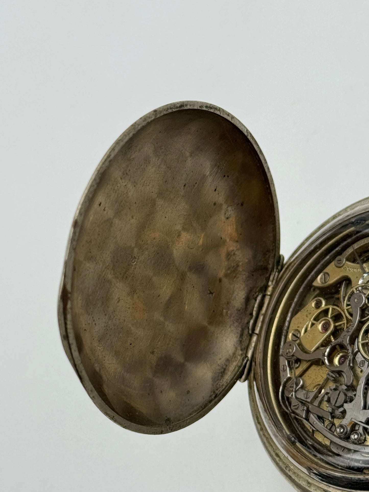 Berthoud da tasca cronografo con ripetizione minuti minute repeater chrono pocket watch