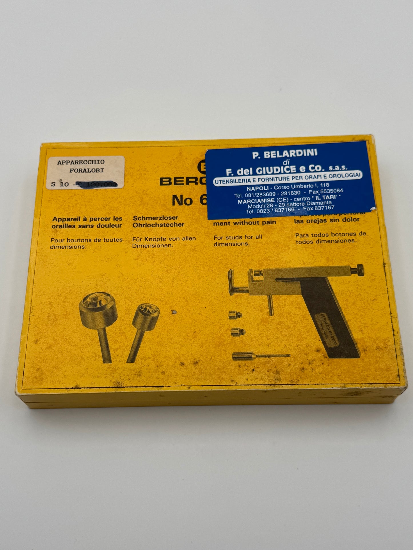 bergeon 6600 pistola foralobi