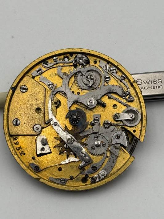 pocket watch repetition repeater movement movimento 45mm