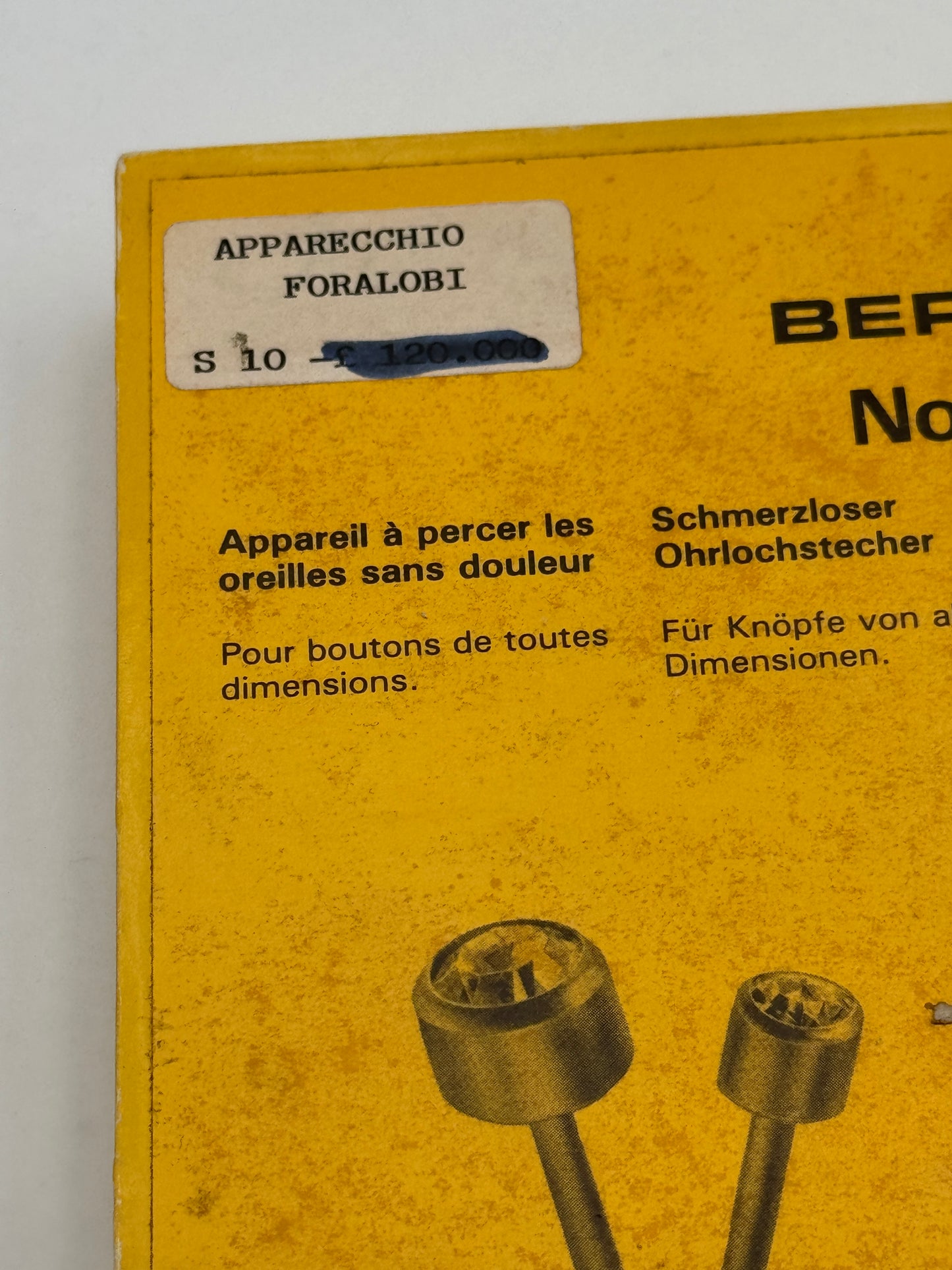 bergeon 6600 pistola foralobi