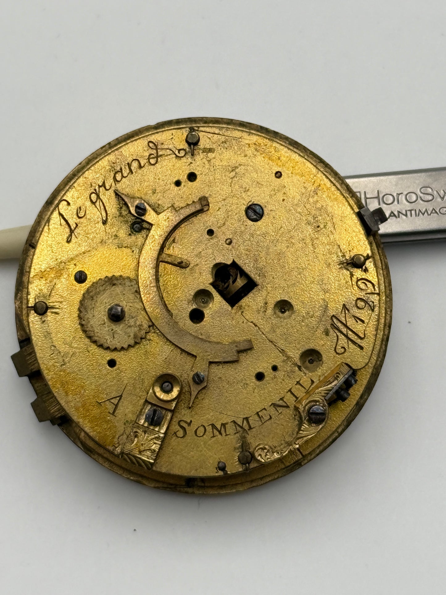 le grand a sommenil 48,4mm serpentine chain watch pocket watch movement movimento