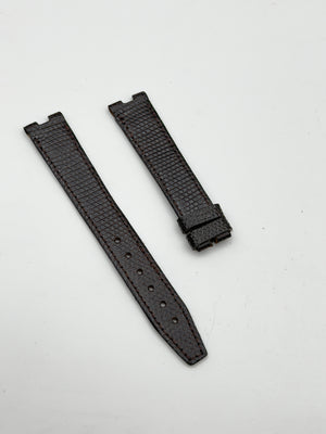 omega 16-5mm cinturino strap pelle leather