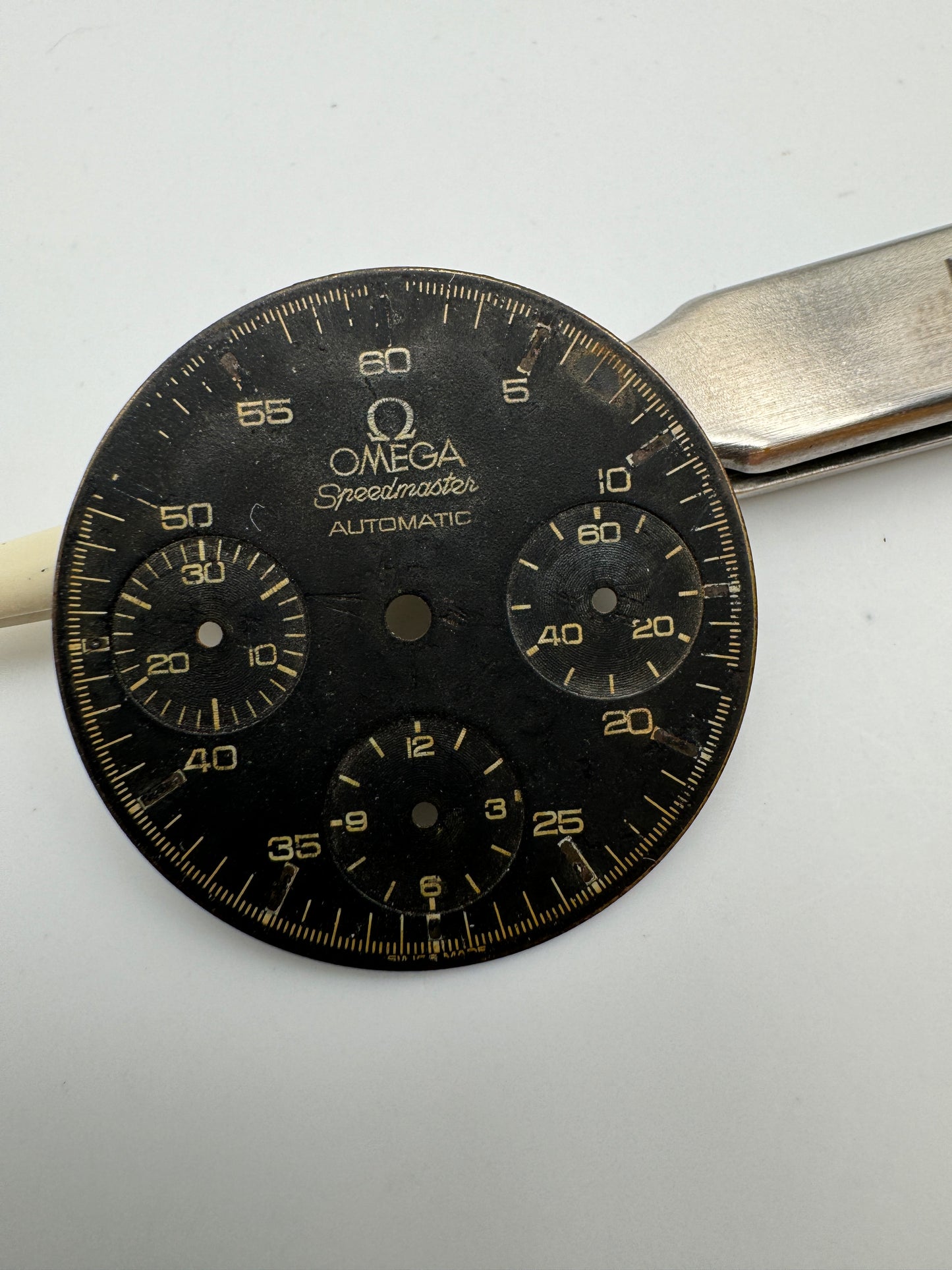 Omega speedmaster reducet automatic tropical dial quadrante 28.5mm