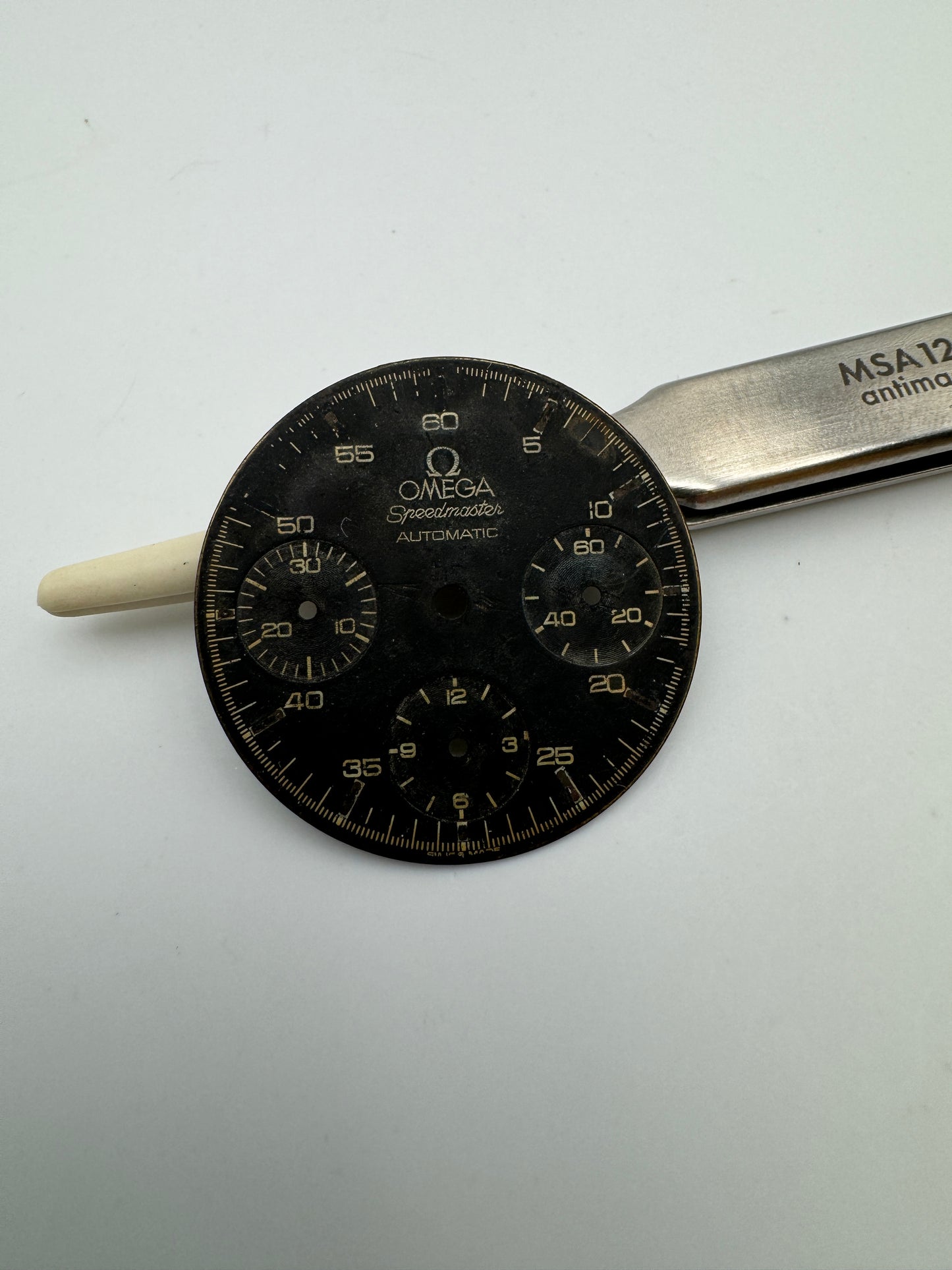 Omega speedmaster reducet automatic tropical dial quadrante 28.5mm