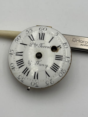 pthe terrot 36,5mm pocket watch movement movimento