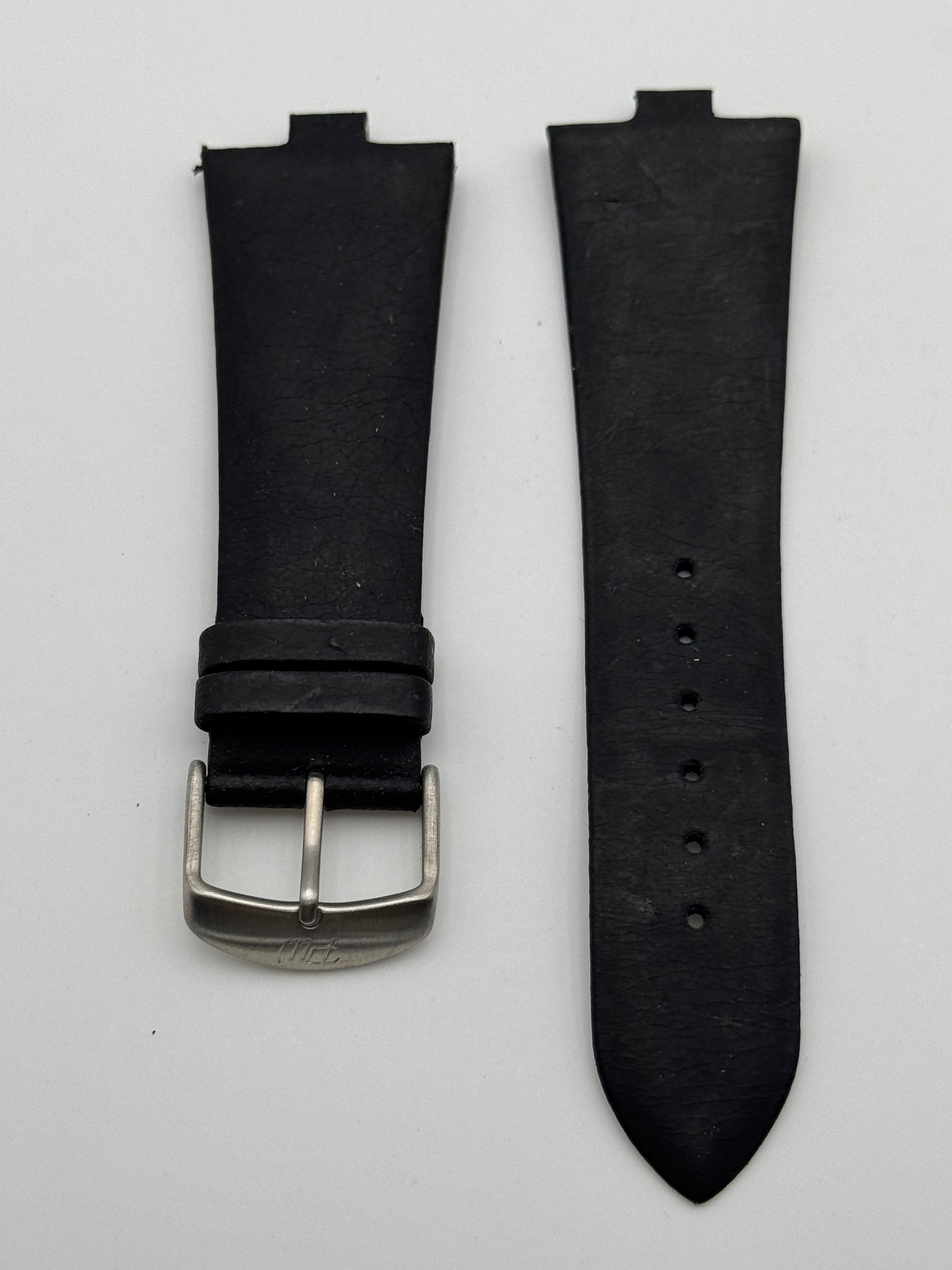 Philip Watch cinturino strap gomma rubber 26mm black nero