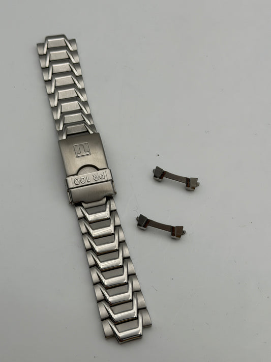 tissot pr100 20mm bracciale bracelet steel