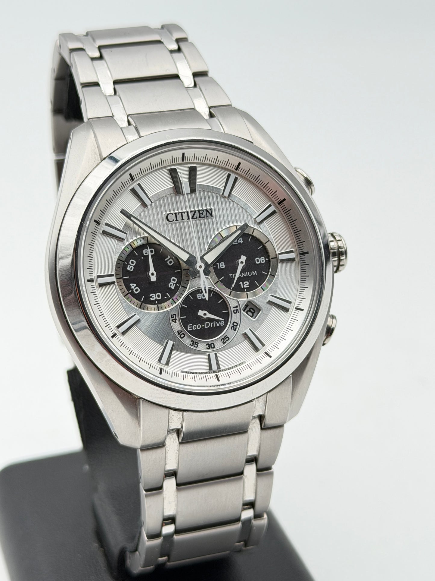 citizen eco drive titanium b620-s088071 43mm