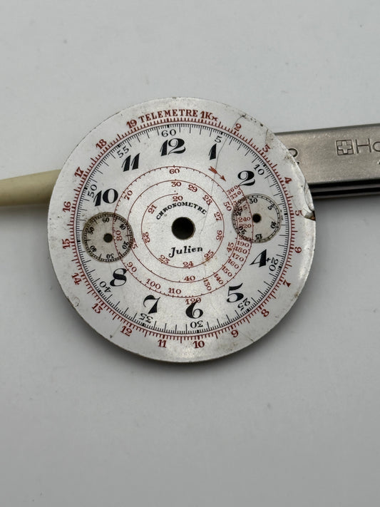 chrono dial quadrante chronometre julien 35-30mm