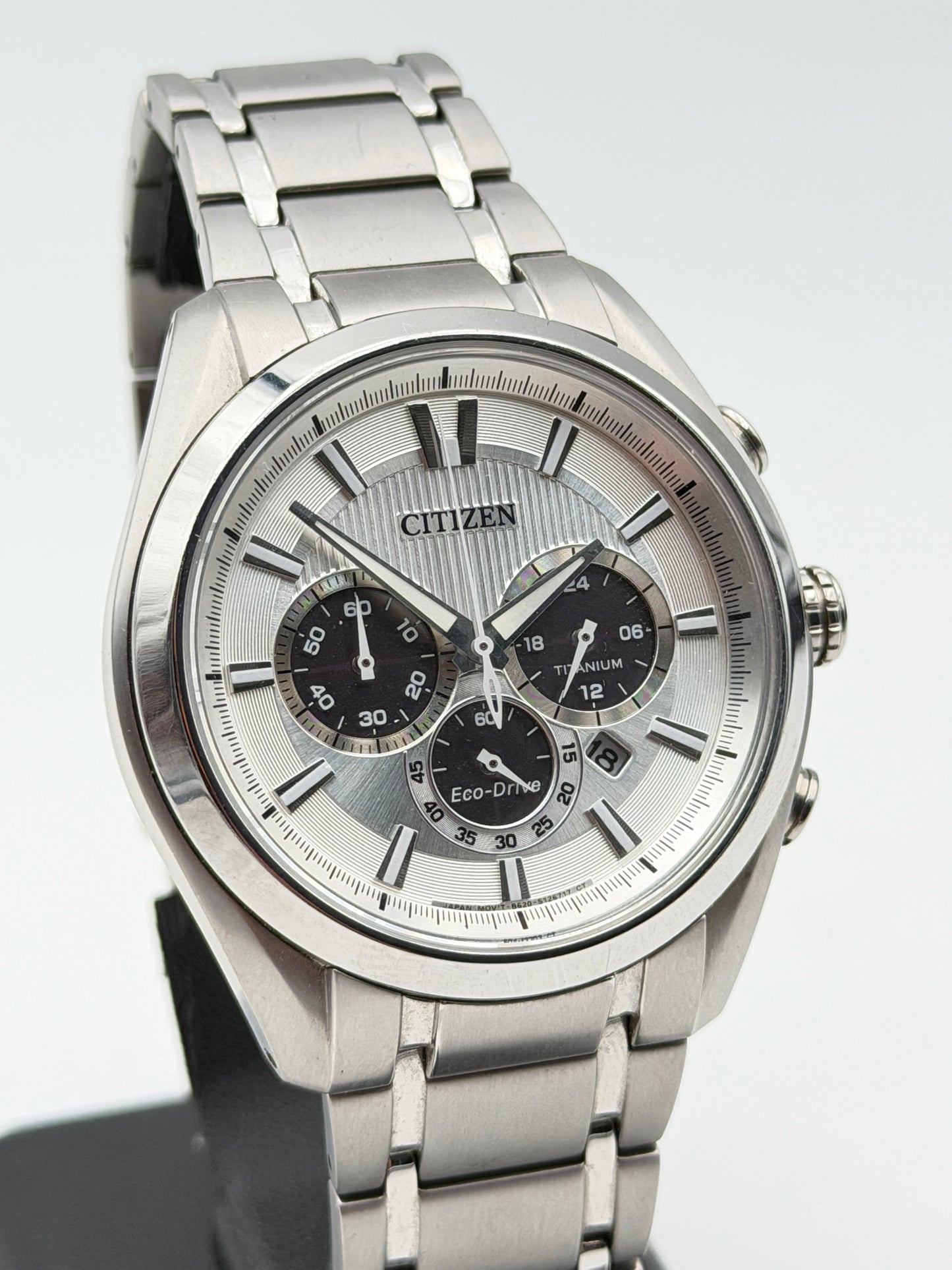citizen eco drive titanium b620-s088071 43mm