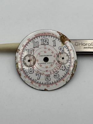 gander watch chronometre porcelain dial quadrante 35-28,5mm