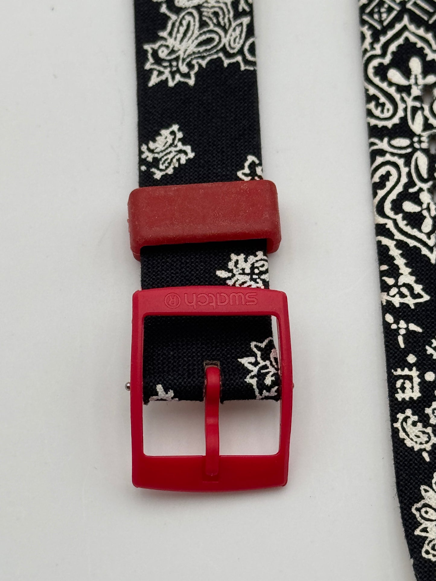 Swatch cinturino strap black 19mm