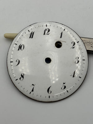 dial quadrante pocket watch porcelain serpentine 49,5mm
