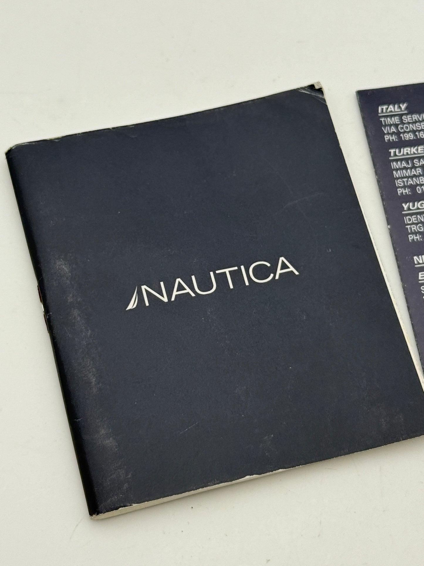 nautica libretto istruzioni booklet