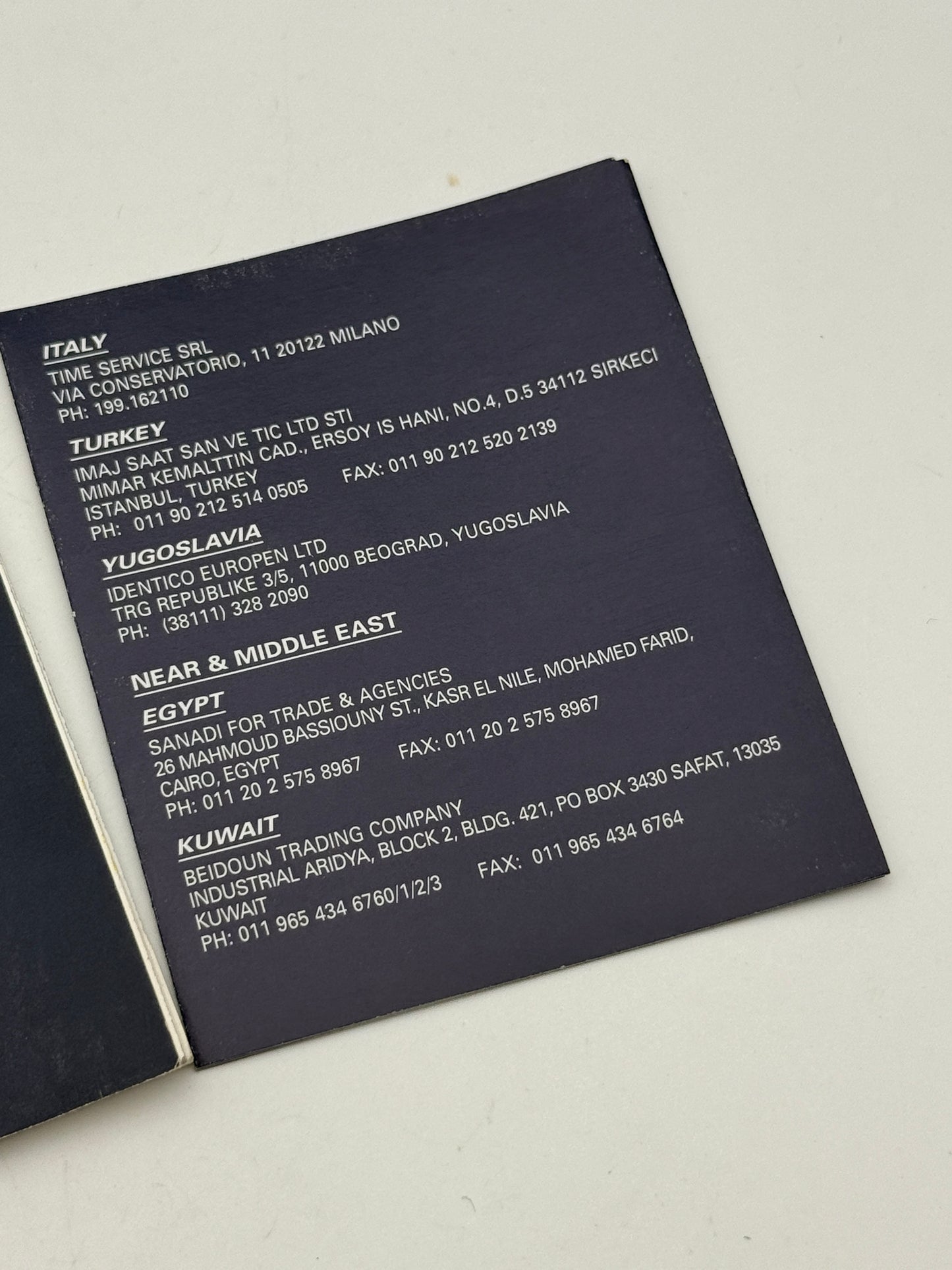 nautica libretto istruzioni booklet