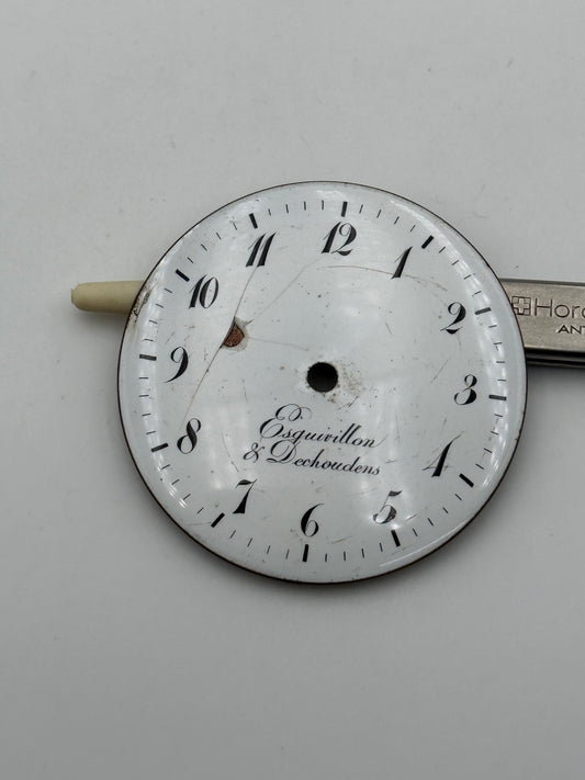 esquillon e dechoudrens 45mm pocket watch dial quadrante