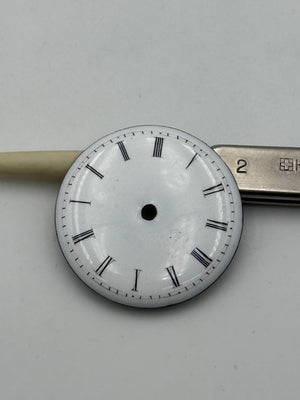pocket watch dial quadrante porcelain 29.5mm