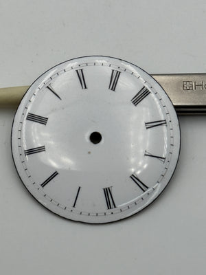 pocket watch dial quadrante porcelain 38mm