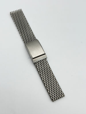 swiss made mesh ploprof 20mm bracciel bracelet steel rare