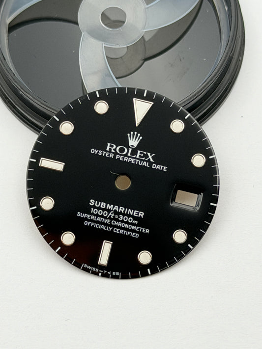 Rolex submariner dial quadrante swiss -t 25 16610 16800 original genuine