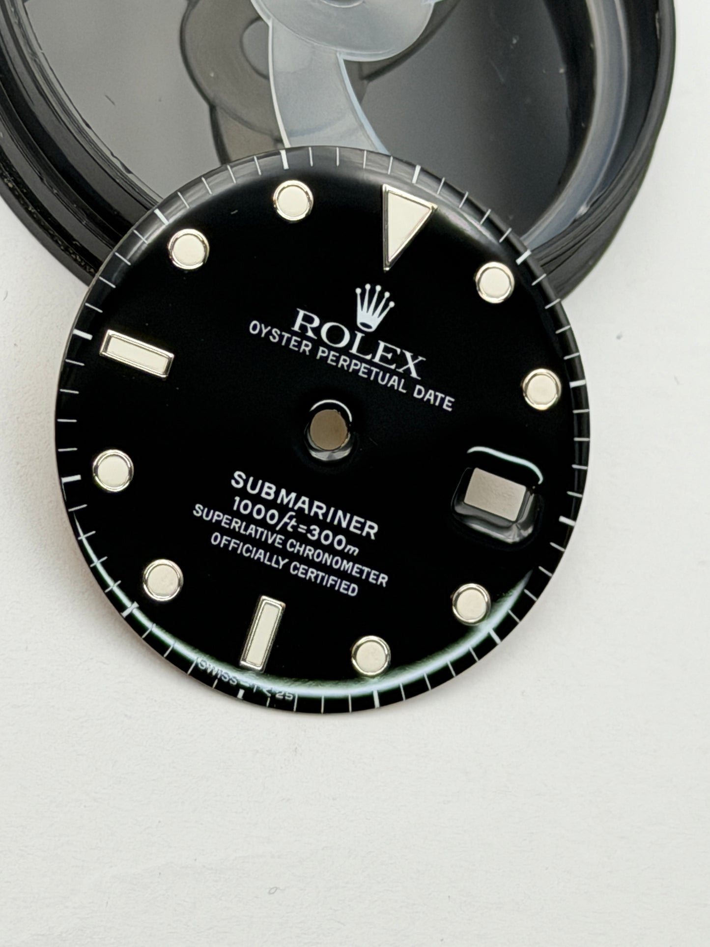 Rolex submariner dial quadrante swiss -t 25 16610 16800 original genuine