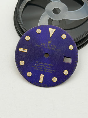 Rolex 16613 purple submariner swiss-t<25 dial quadrante originale genuine