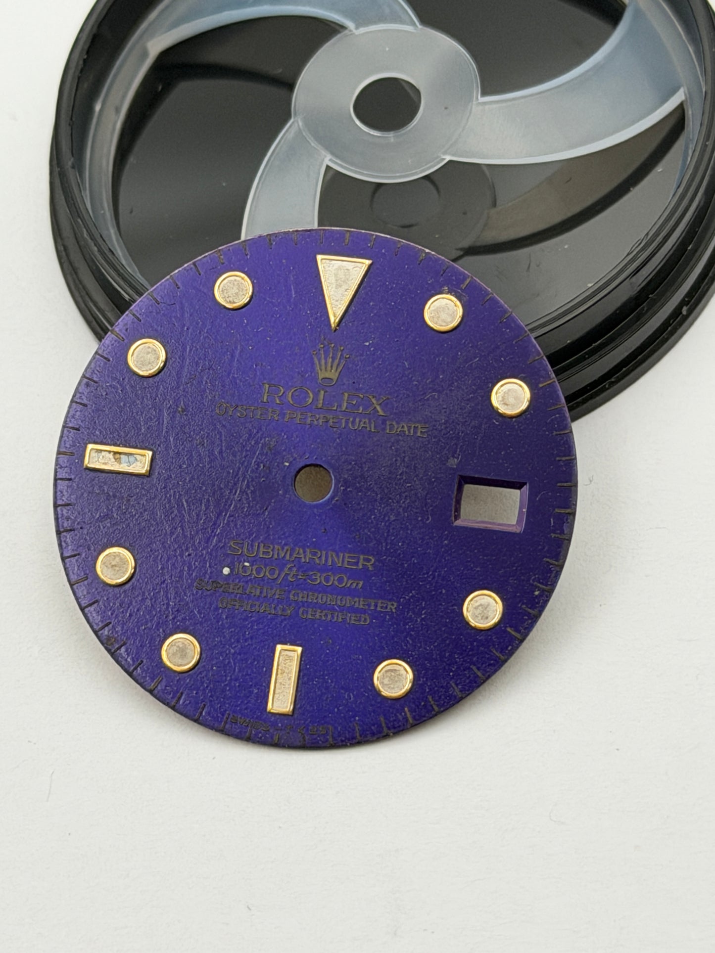 Rolex 16613 purple submariner swiss-t<25 dial quadrante originale genuine