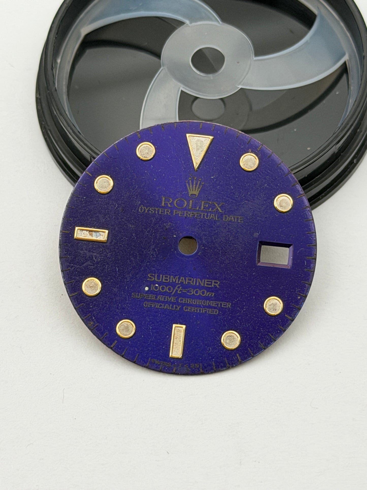 Rolex 16613 purple submariner swiss-t<25 dial quadrante originale genuine