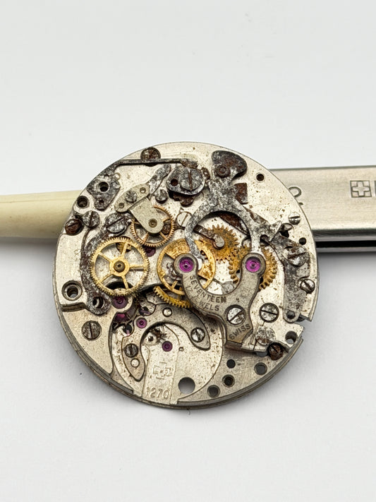lemania 1270 movement movimento chronograph