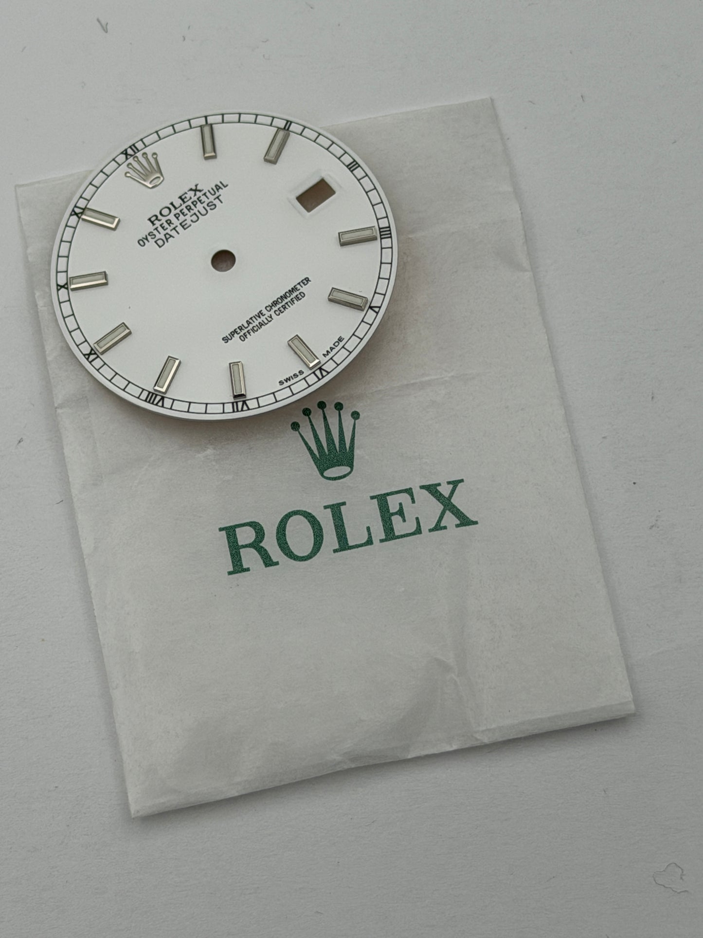 Rolex datejust 116234 dial quadrante swiss made originale genuine