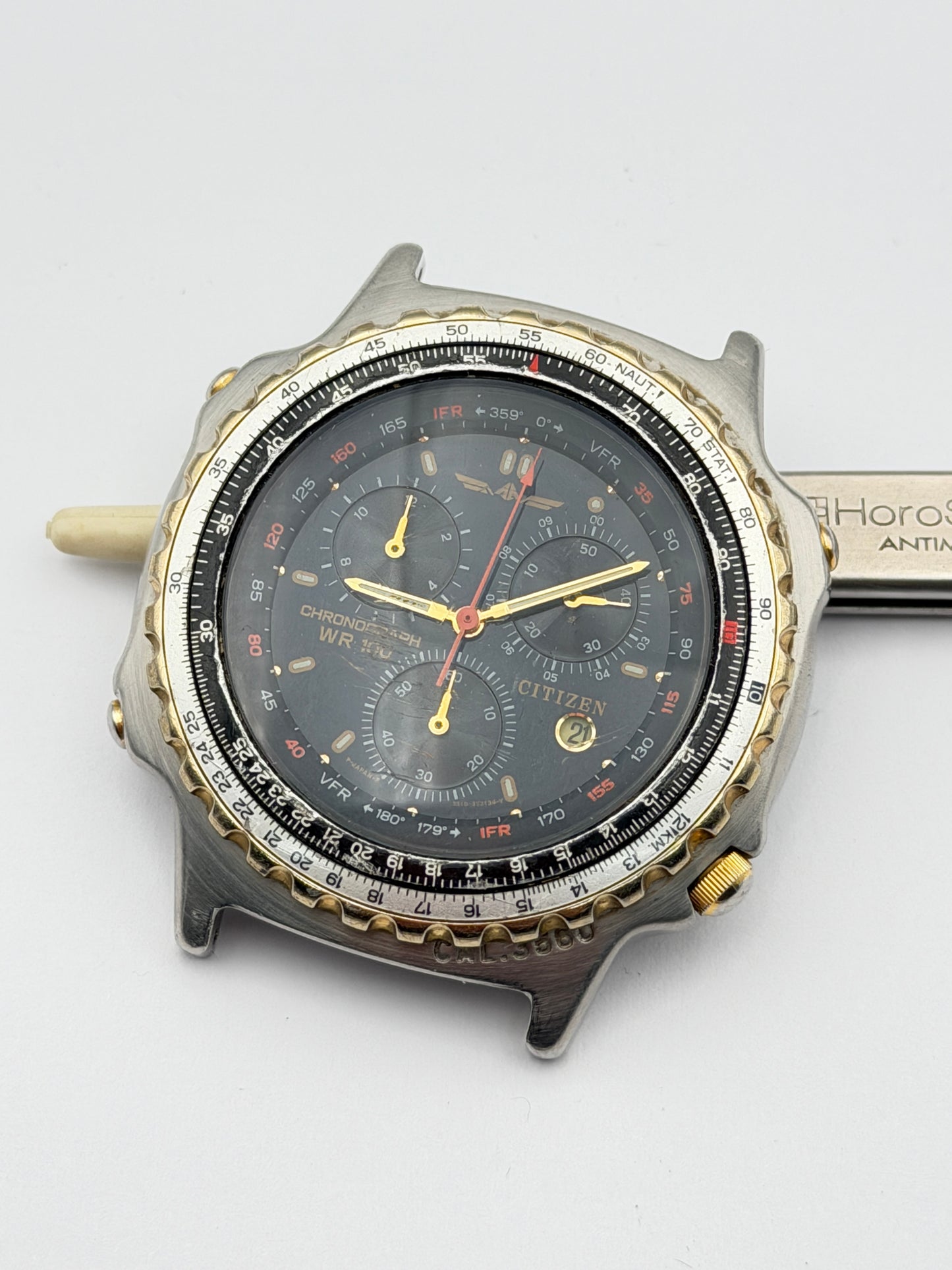 citizen chronograph wr100 3560-351975 42mm