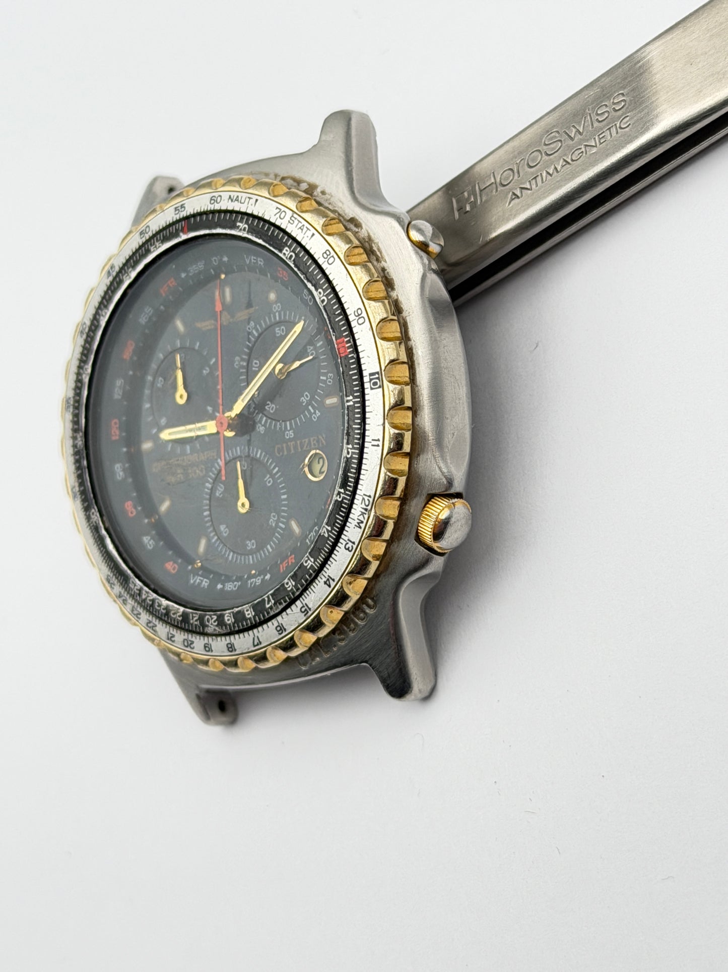 citizen chronograph wr100 3560-351975 42mm