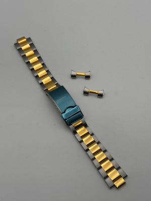 Sector bracciale bracelet 17mm steel and gold