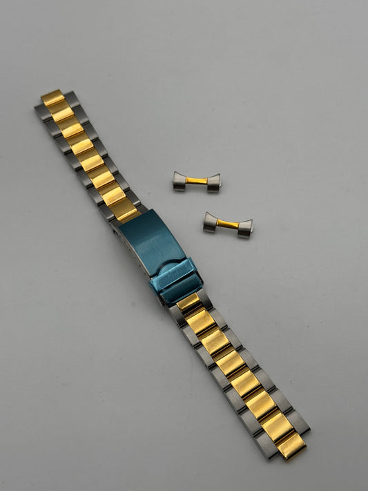 Sector bracciale bracelet 17mm steel and gold