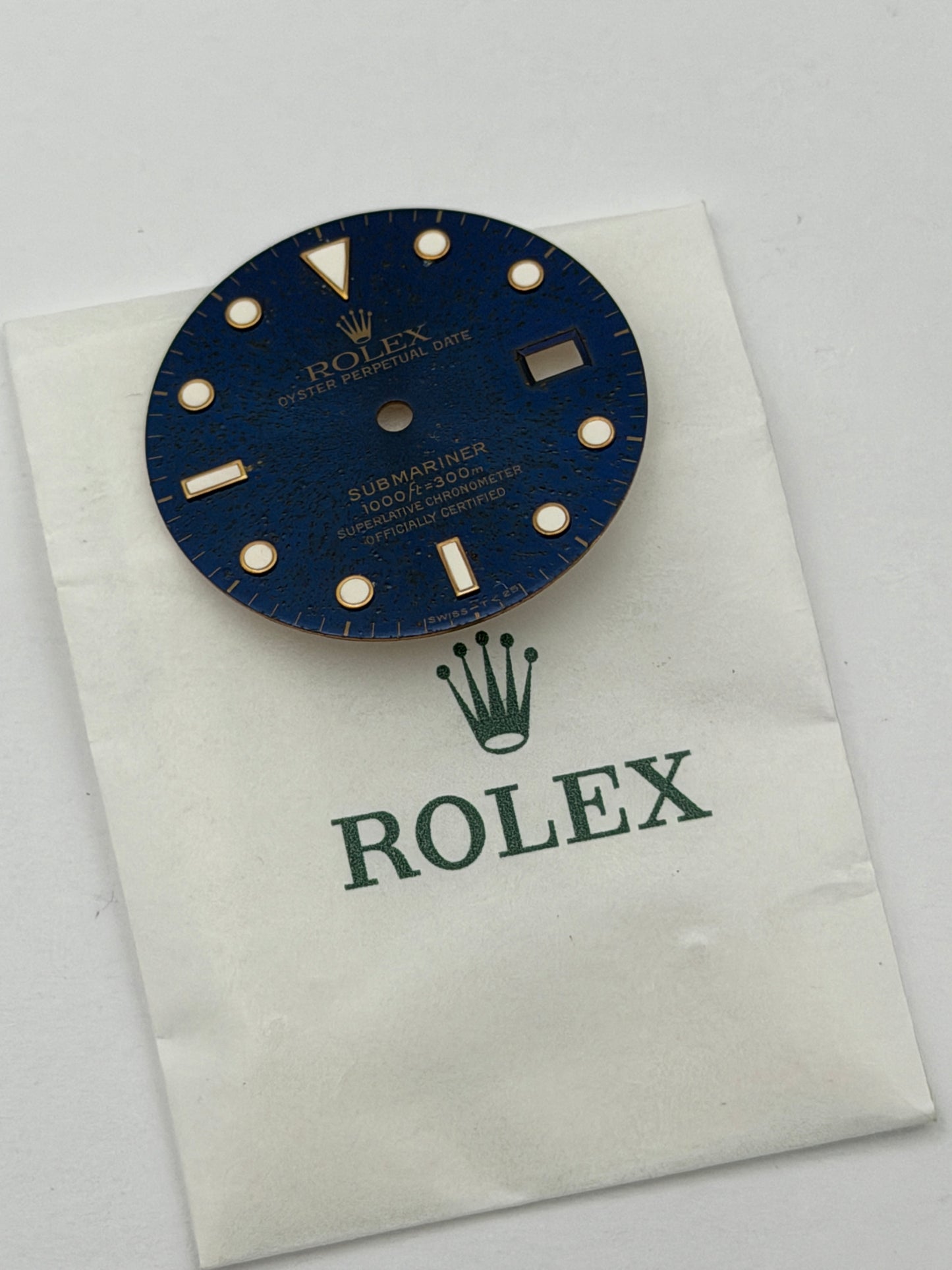 Rolex submariner 16613 tropicalized swiss-t<25 dial quadrante originale genuine