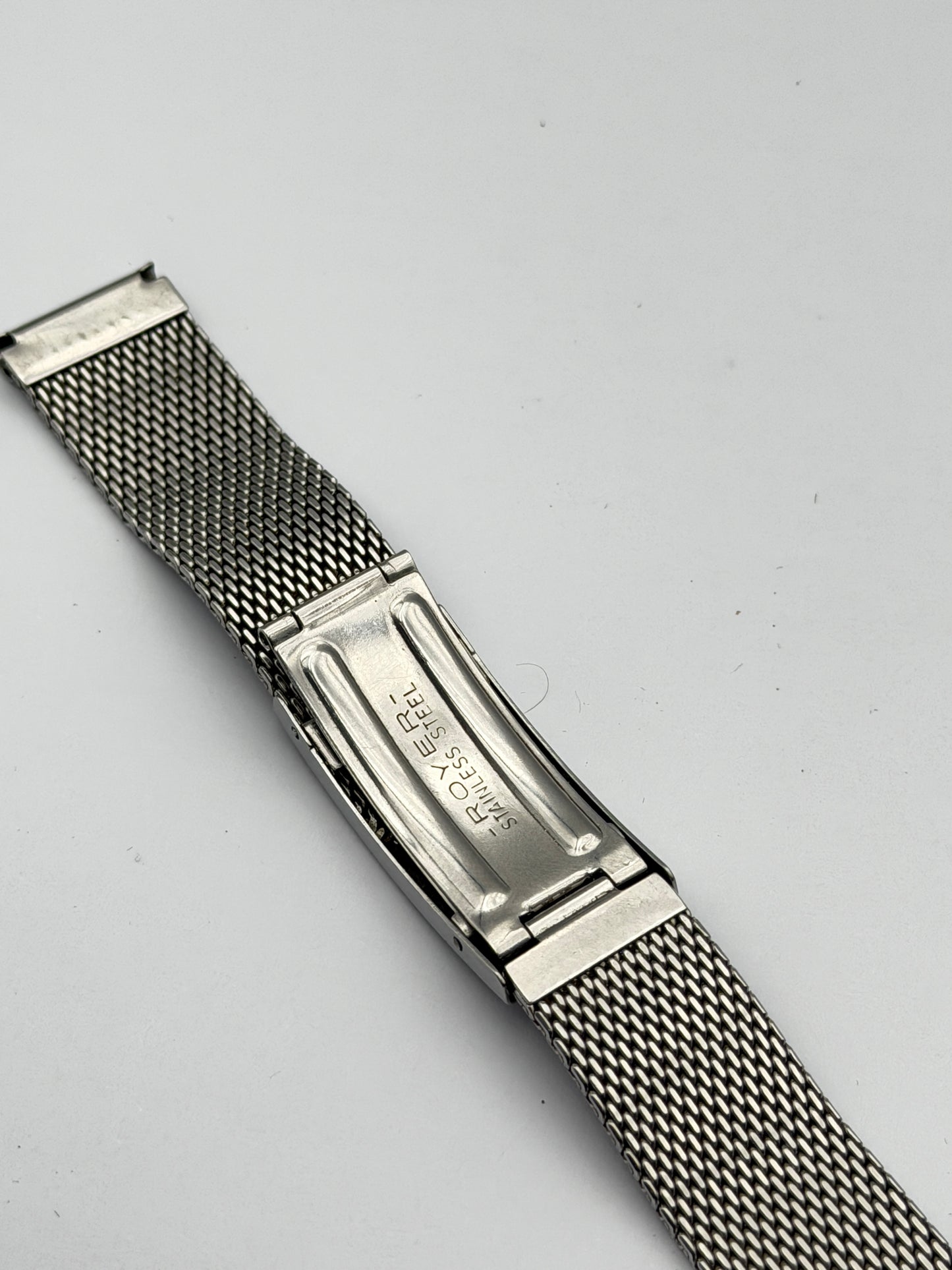 royer 18mm vintage mesh steel bracciale bracelet