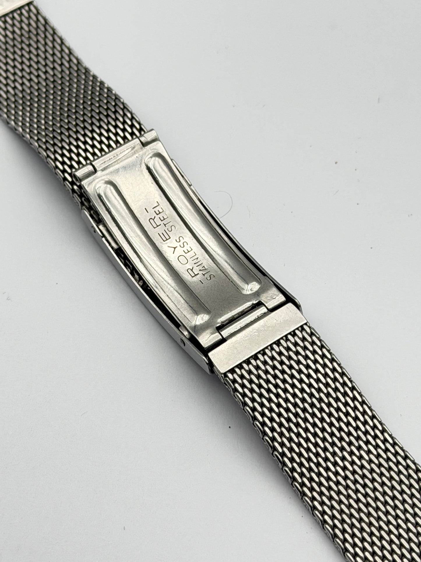 royer 18mm vintage mesh steel bracciale bracelet