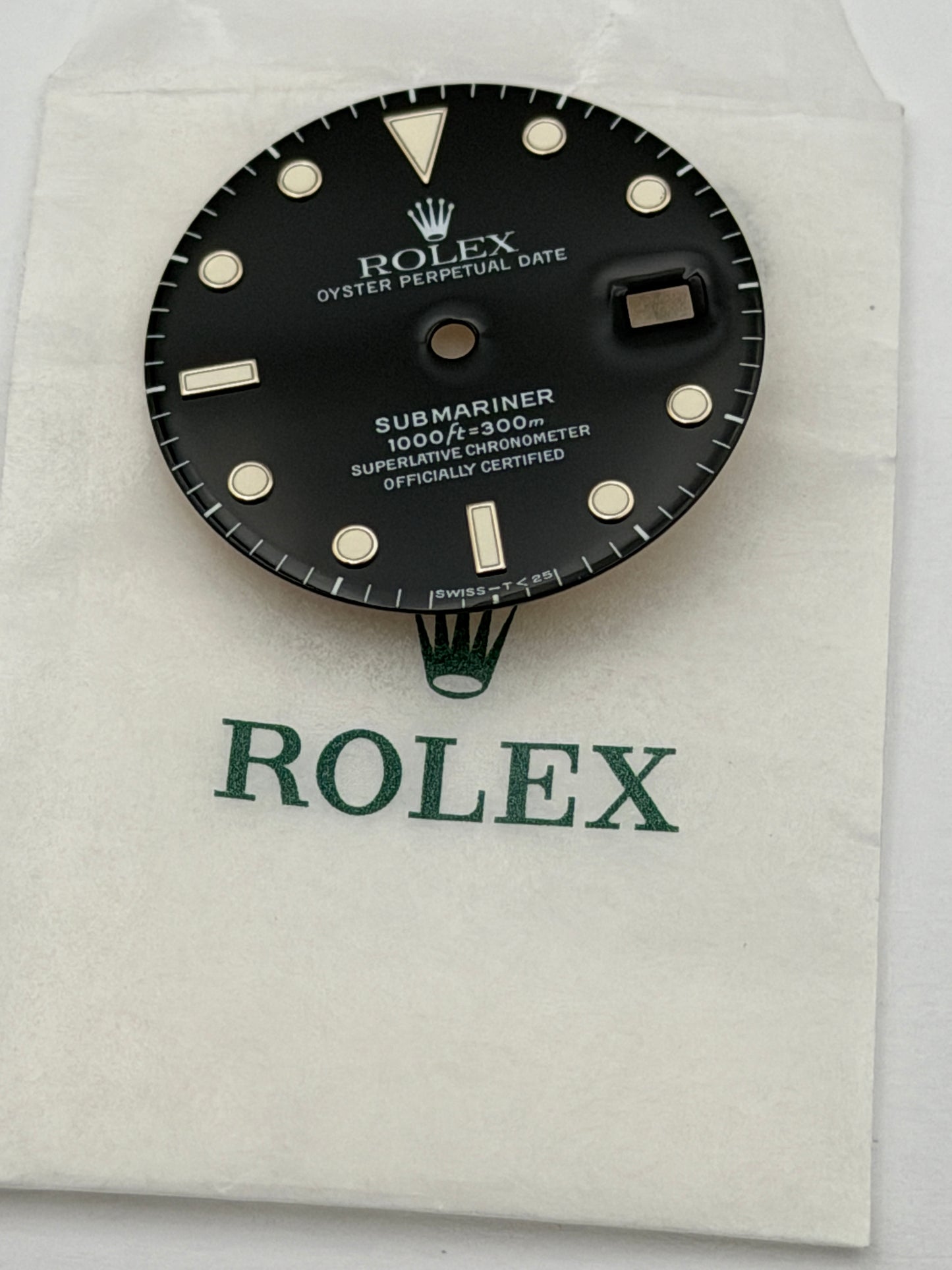 Rolex submariner 16610 16800 swiss -t<25 dial quadrante originale genuine