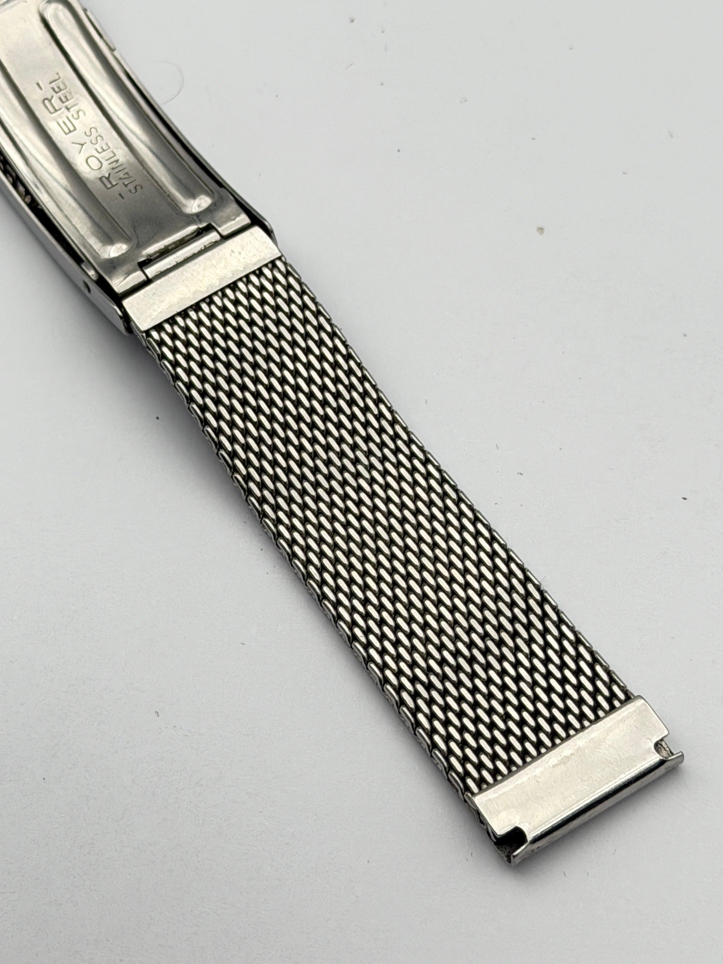 royer 18mm vintage mesh steel bracciale bracelet