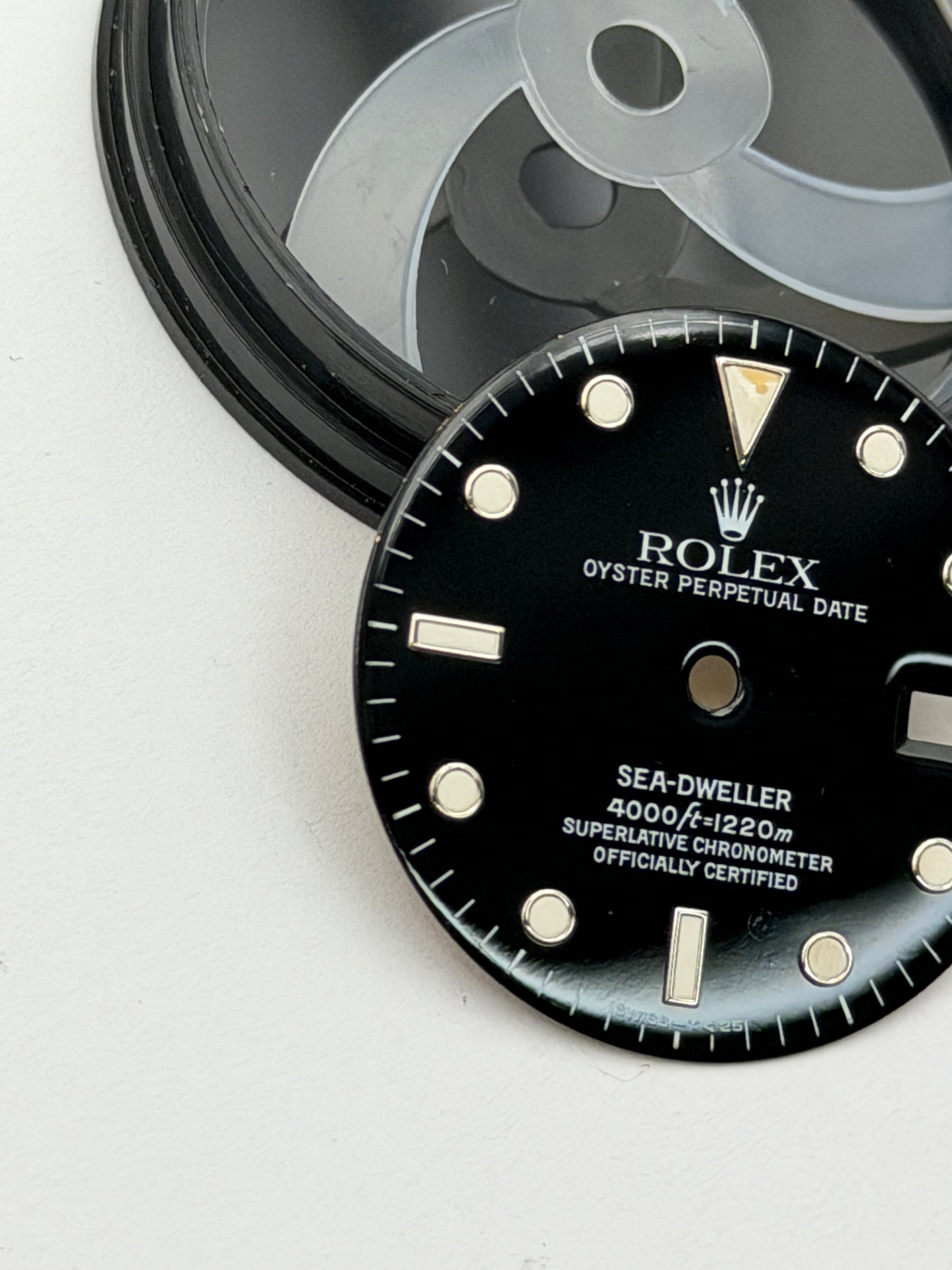 Rolex sea dweller 16600 swiss -t<25 dial quadrante originale genuine