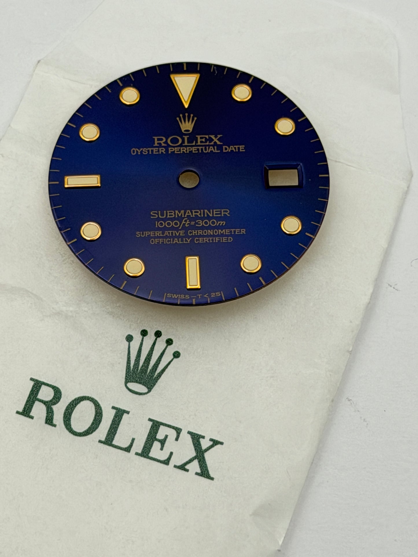 Rolex 16613 swiss -t<25 dial quadrante originale genuine