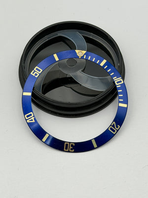 rolex 16613 inner bezel inserto ghiera  originale genuine