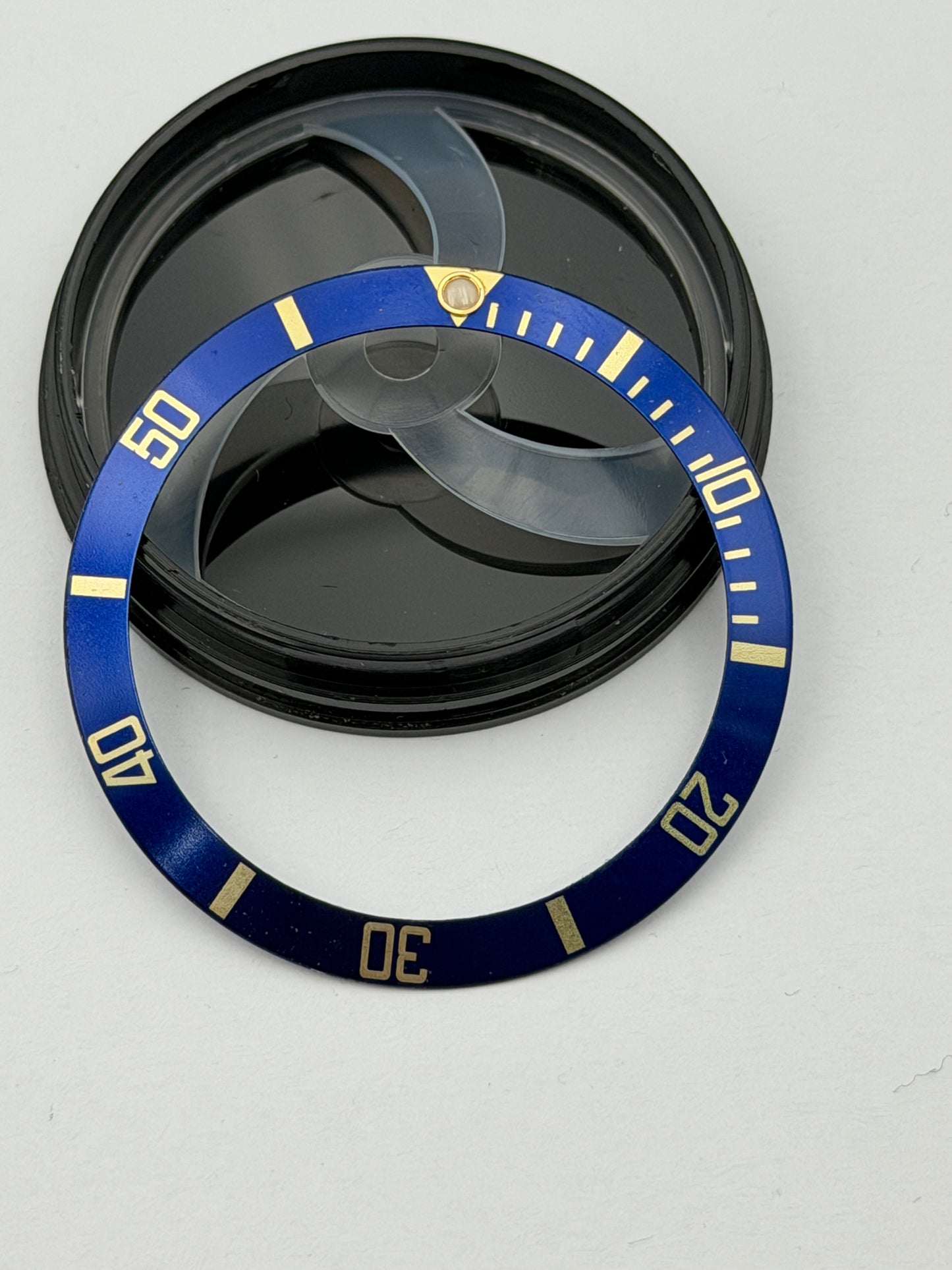 rolex 16613 inner bezel inserto ghiera  originale genuine