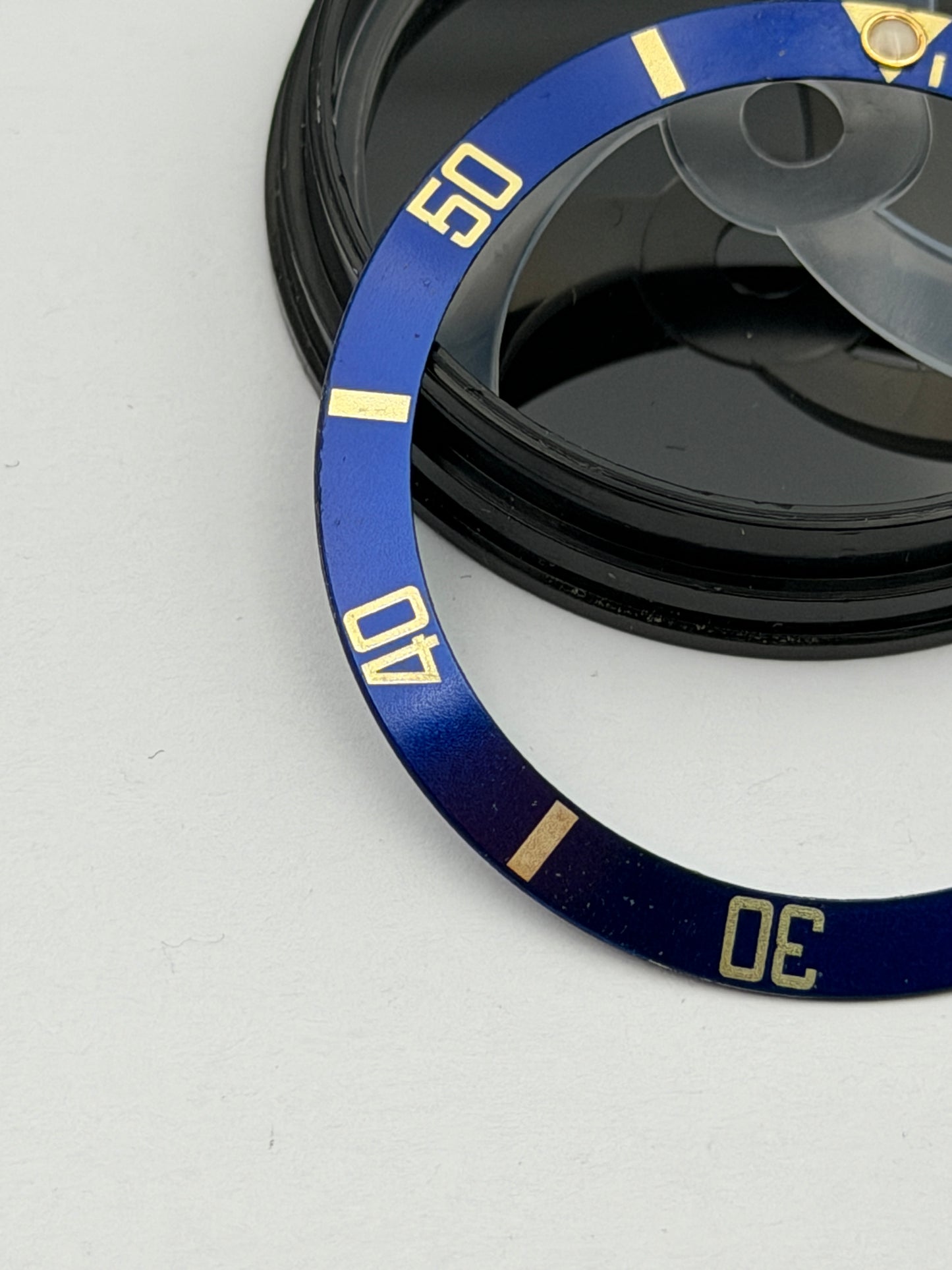 rolex 16613 inner bezel inserto ghiera  originale genuine