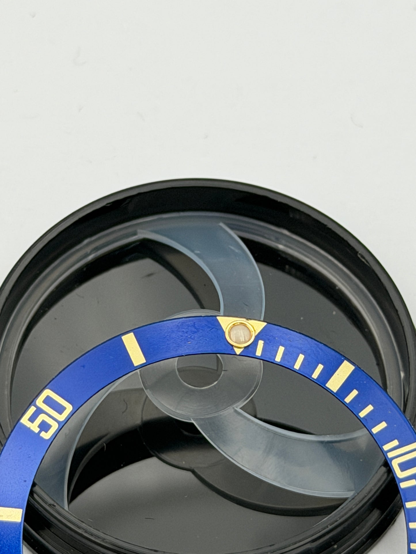 rolex 16613 inner bezel inserto ghiera  originale genuine