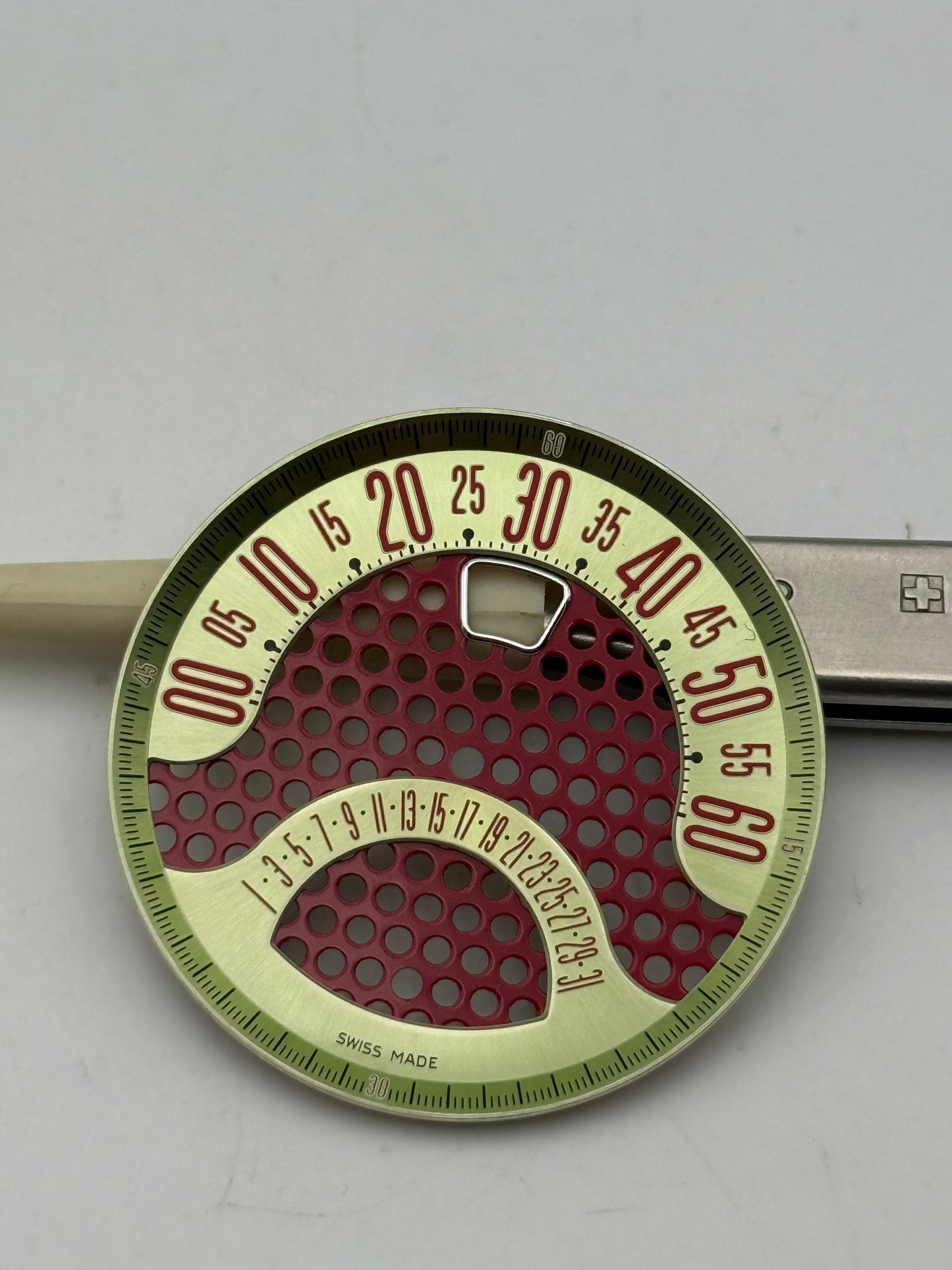 gerald genta retrograde dial quadrante bsp.y.10 116557 34,3mm