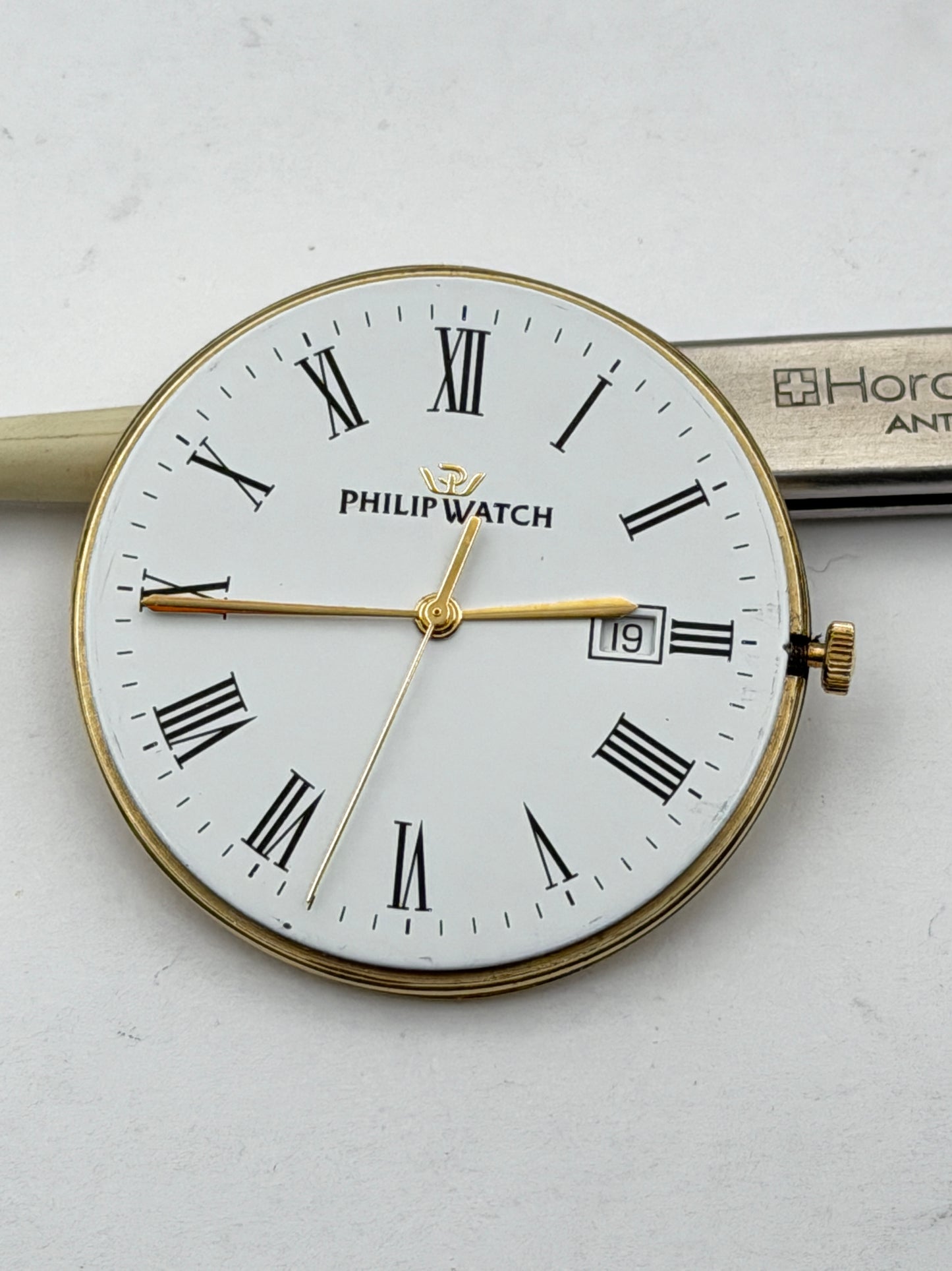 philip watch capsulette r8051551171 eta f05.111 quartz movement movimento